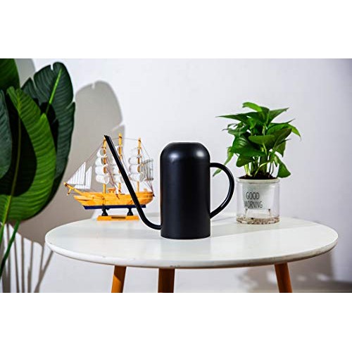 Songhg Long Spout Watering Can Metal 40oz/1.3L,Stainless Steel Wat...