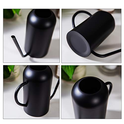 Songhg Long Spout Watering Can Metal 40oz/1.3L,Stainless Steel Wat...
