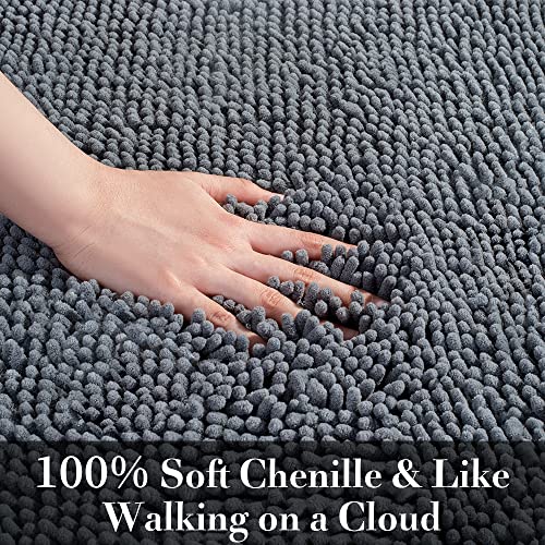 SONORO KATE Bathroom Rug, Non Slip Bath Rugs, Soft Durable Thick C...