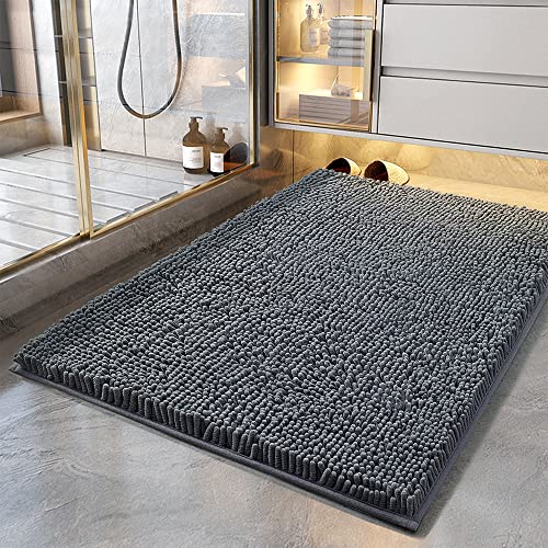 SONORO KATE Bathroom Rug, Non Slip Bath Rugs, Soft Durable Thick C...