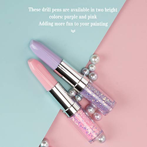 2 Pcs Diamond Painting Drill Pens for Adult,DIY Accessories Drill ...