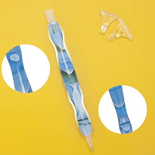 Sonsage DIY Diamond Painting Curvy Body Pen,Wathet Blue Handturned...