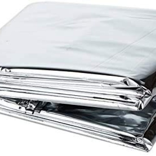SOOMJ Pack of 2 High Silver Reflective Mylar Film Foil Sheet for G...