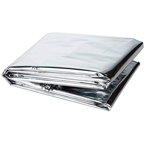 SOOMJ Pack of 2 High Silver Reflective Mylar Film Foil Sheet for G...