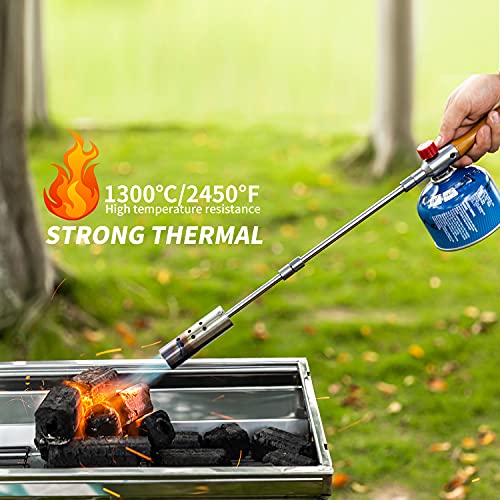 Portable Grill Torch Charcoal Starter Weed Torch Garden Torch for ...