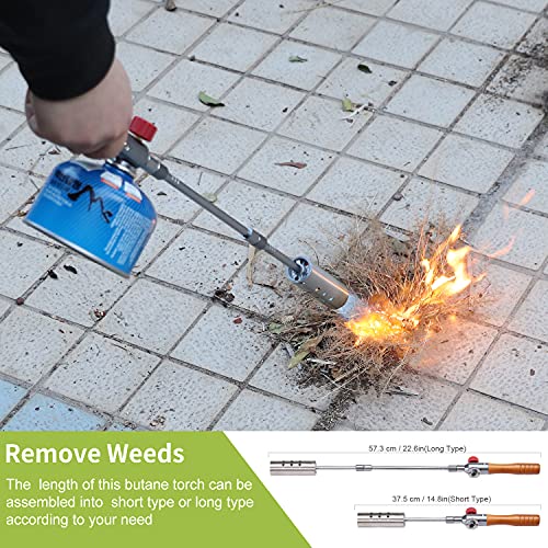 Portable Grill Torch Charcoal Starter Weed Torch Garden Torch for ...