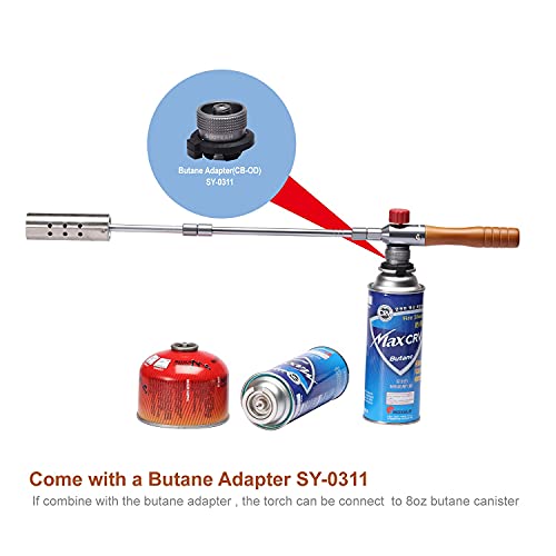 Portable Grill Torch Charcoal Starter Weed Torch Garden Torch for ...