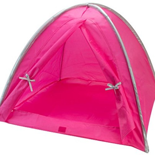 Doll Tent in Hot Pink & Silver Trim by Sophias, Fits 18 Inch Amer...