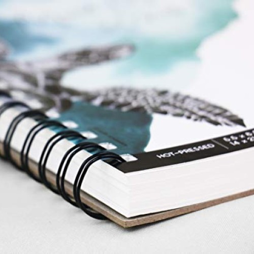 Mixed Media Pad Sketchbook 3-pk 30 Sheets,90 Total,Smooth Hot Pres...