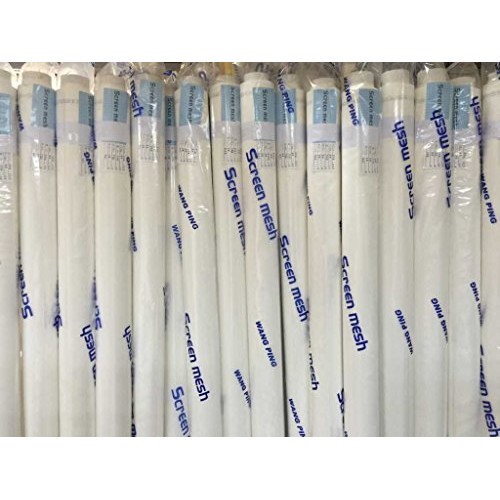 Soply White 3 Yards 50Inches1.27m Wide 140 Mesh55T Silk Screen...