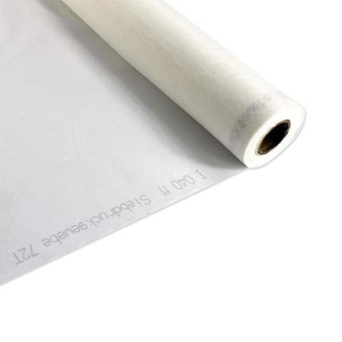 Soply White 3 Yards 50Inches1.27m Wide 140 Mesh55T Silk Screen...