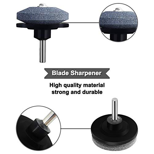 6Pack Lawn Mower Blade Sharpener for Power Drill/Hand Drill Mower ...