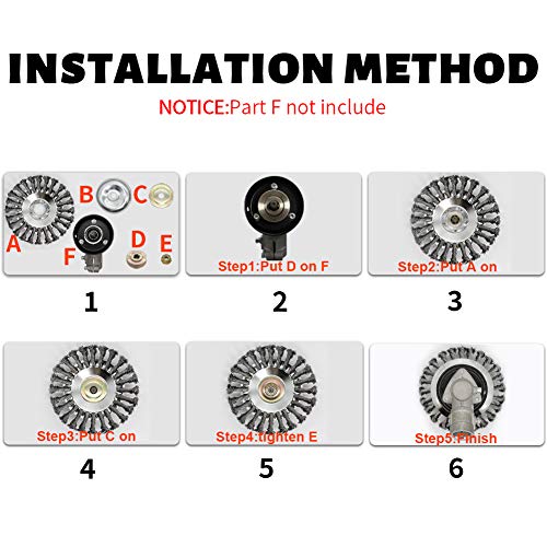 SORANGEUN 6inch Upgraded Weed Eater Head Weed Wired Trimmer Blade ...