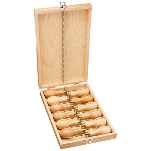 Sorby P512 Micro Carving Chisel Set, 12-Piece