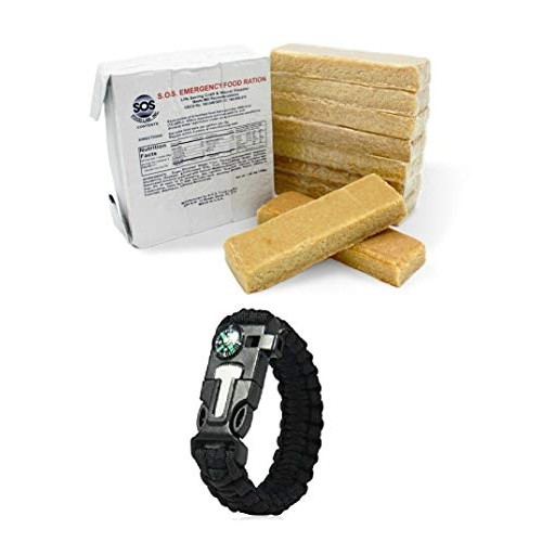 SOS Food Labs Inc.3600 Calorie Food Bar Rations Emergency 3 Day / ...