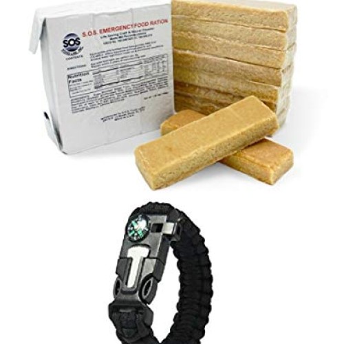 SOS Food Labs Inc.3600 Calorie Food Bar Rations Emergency 3 Day / ...