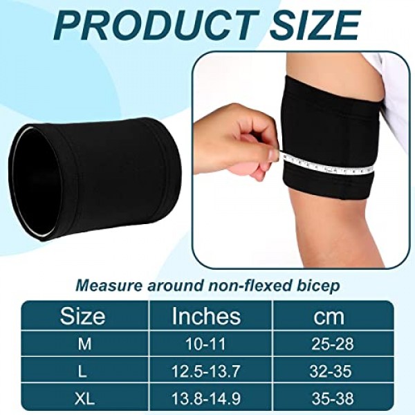 4 Pcs Diabetes Arm Band Diabetes Sensor Cover for Insulin Pod Moni...