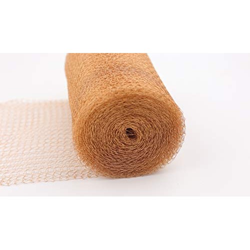 Copper Mesh - 5” x 30 ft, 100% Pure Copper, Copper Fill Fabric, Pr...