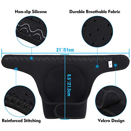 Soudittur Adult Knee Pads for Gardening, Anti-Slip Collision Avoid...
