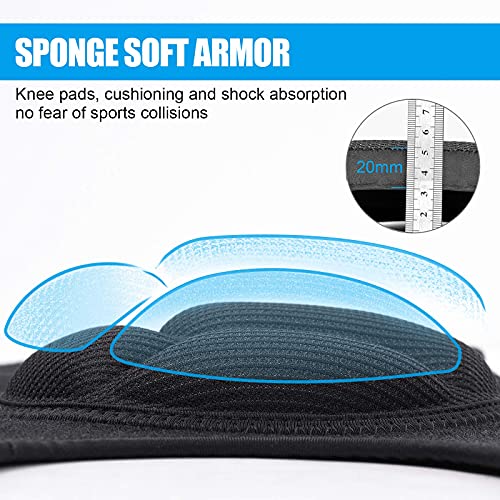 Soudittur Adult Knee Pads for Gardening, Anti-Slip Collision Avoid...