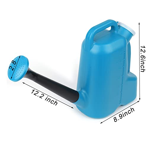 SOUJOY Plastic Watering Can, 1.32 Gallon Plant Watering Pot with L...