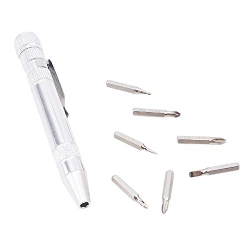 SOURBAN 8 in 1 Pen Style Precision Screwdriver Set Aluminum Alloy ...