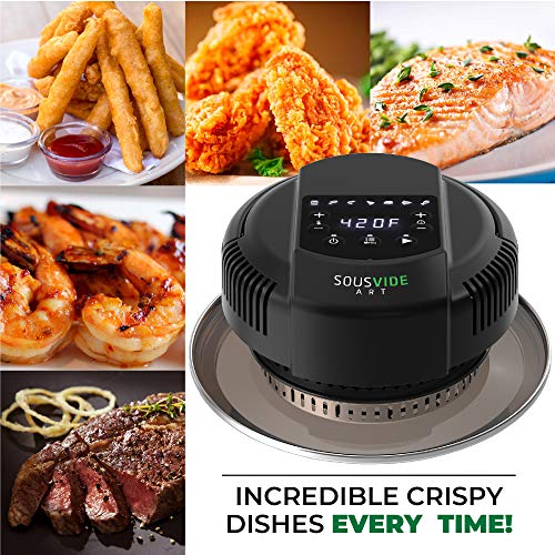 Sousvide Art 7-in-1 Air Fryer Lid for Instant Pot, 7 Presets - Ins...