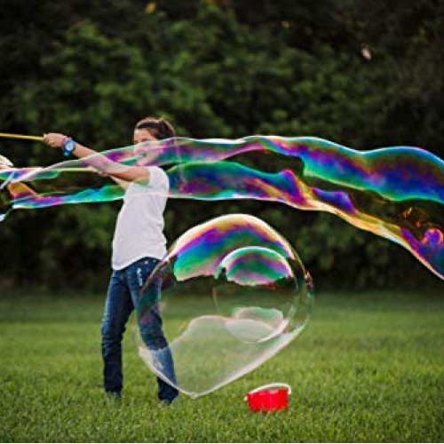 4 Big Bubble Wands: Making Giant Bubbles. Great Birthday Activity ...