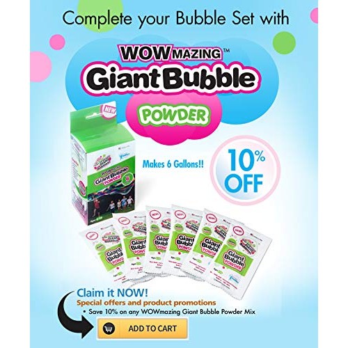 4 Big Bubble Wands: Making Giant Bubbles. Great Birthday Activity ...