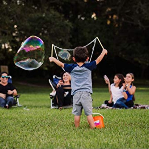 4 Big Bubble Wands: Making Giant Bubbles. Great Birthday Activity ...