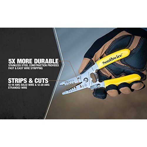 Southwire - 58278140 Tools & Equipment S1018STR Wire Stripping Too...