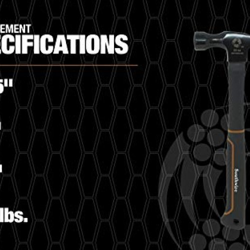 Southwire Bmeh-20 20 OZ. Heavy Duty Electricians Hammer, 20 oz. H...