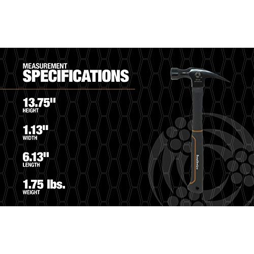 Southwire Bmeh-20 20 OZ. Heavy Duty Electricians Hammer, 20 oz. H...