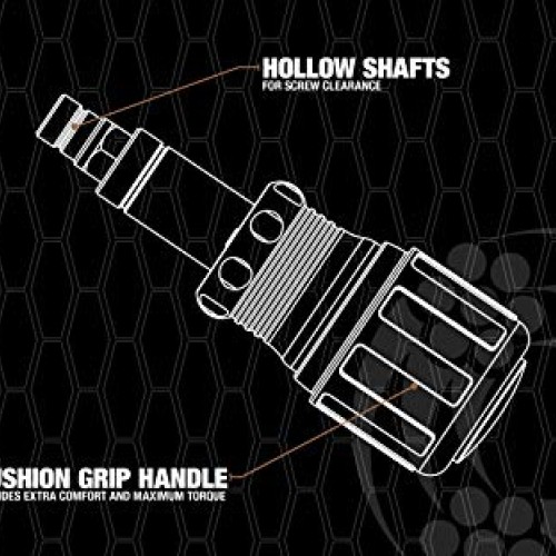 Southwire NDS5N1 5-in-1 Stubby Nut Driver, 3/16, 1/4, 3/8, 5/16...