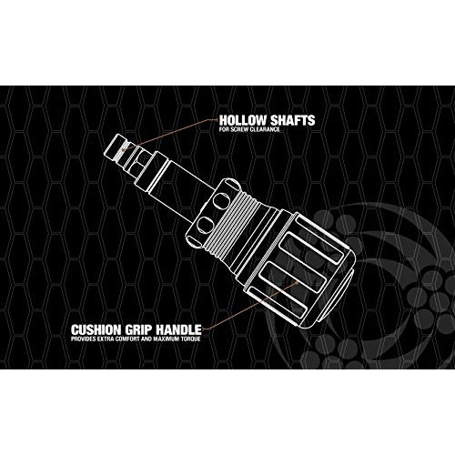 Southwire NDS5N1 5-in-1 Stubby Nut Driver, 3/16, 1/4, 3/8, 5/16...