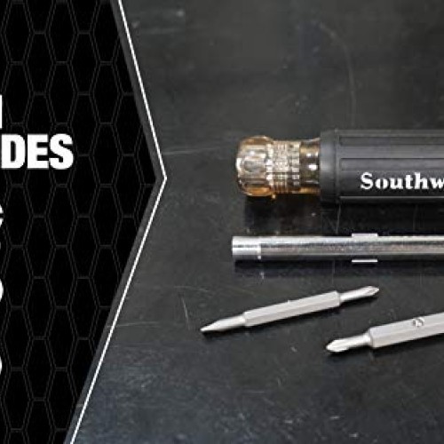 Southwire Tools & Equipment 65028840 SD6N1P 6-in-1 Screwdriver, In...