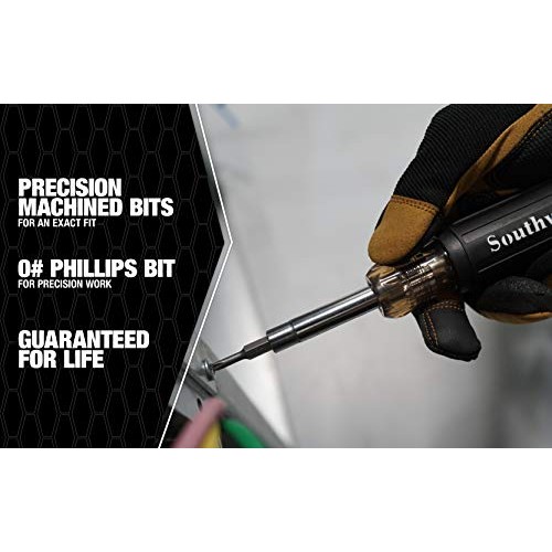 Southwire Tools & Equipment 65028840 SD6N1P 6-in-1 Screwdriver, In...