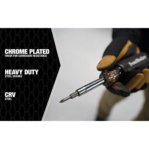 Southwire Tools & Equipment 65028840 SD6N1P 6-in-1 Screwdriver, In...