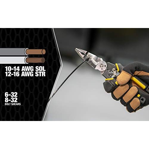 Southwire Tools & Equipment S7N1HD 7-In-1 Multi-Tool Plier: Shears...