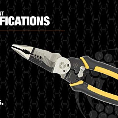 Southwire Tools & Equipment S7N1HD 7-In-1 Multi-Tool Plier: Shears...