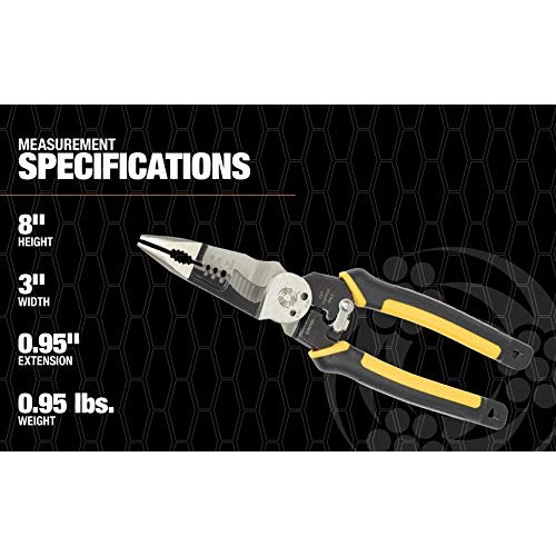 Southwire Tools & Equipment S7N1HD 7-In-1 Multi-Tool Plier: Shears...