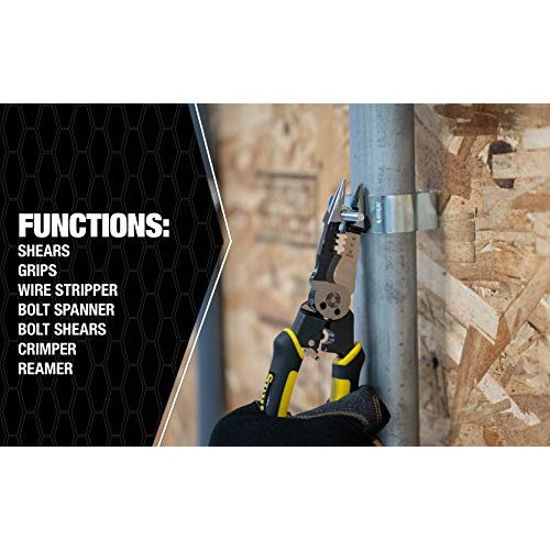 Southwire Tools & Equipment S7N1HD 7-In-1 Multi-Tool Plier: Shears...