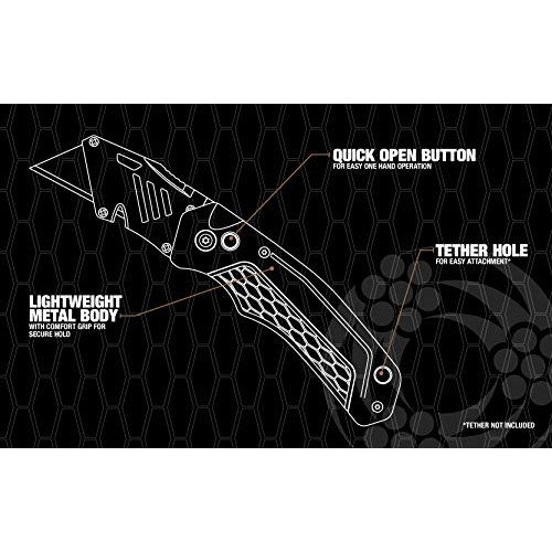 Southwire Tools & Equipment UTILQO Folding Utility Knife