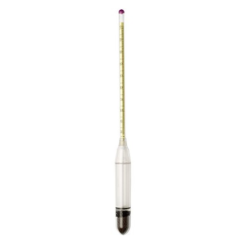 H-B DURAC 0/12 Degree Baume Shatterproof Plastic Hydrometer B6180...