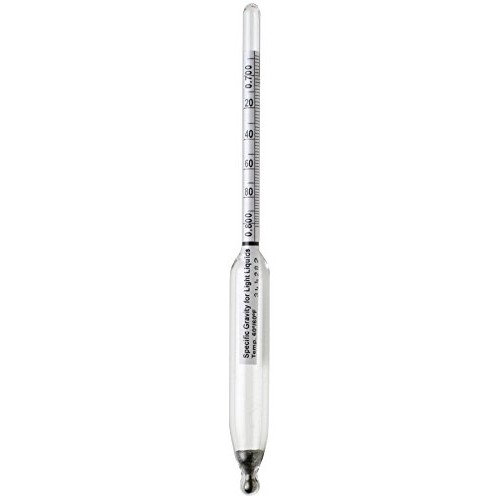 H-B DURAC 0.700/0.810 Specific Gravity Hydrometer for Liquids Ligh...