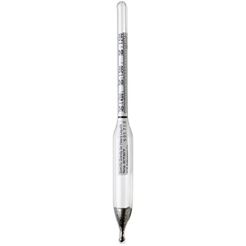 H-B DURAC 1.000/1.070 Specific Gravity Hydrometer for Liquids Heav...