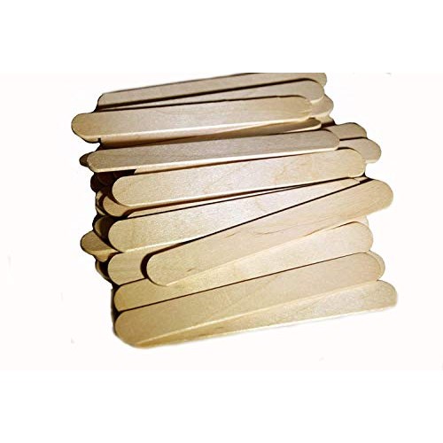 Spa Stix - STD114 Number 2-500ct-2MAS Natural Wooden Jumbo Craft S...