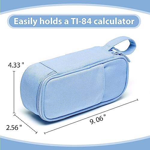 SPACEMATE Heavy Duty Canvas Pencil Case Pouch Bag - Holds 50-100 P...