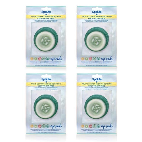 SpaLife Korean Soothing Spa Cooling Eye Pads - 48 Pads - With Frui...