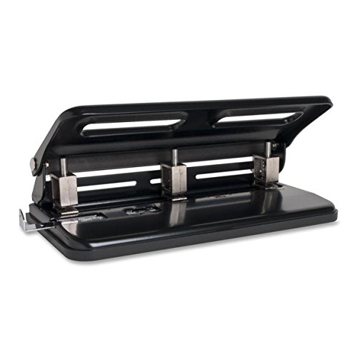 Sparco SPR01796 Heavy-Duty Adjustable 9/32 3-Hole Punch
